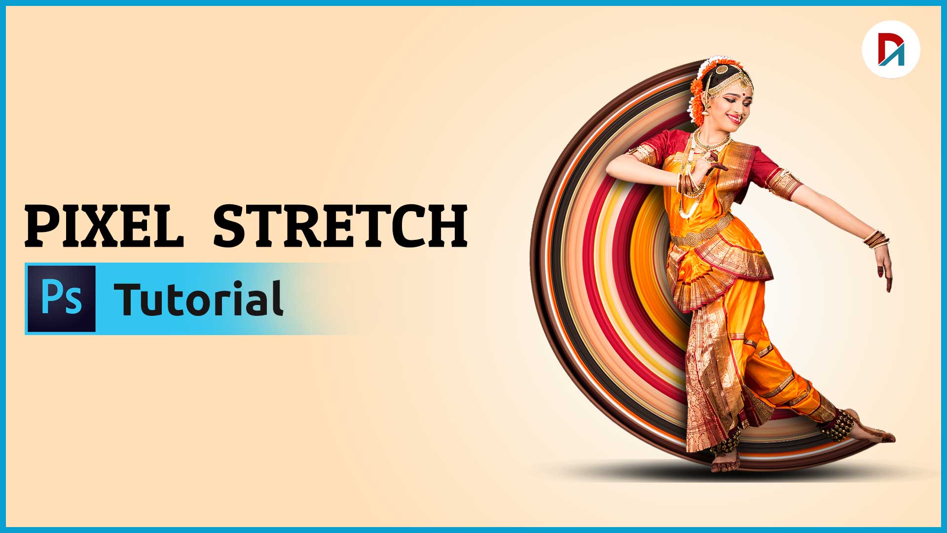 Pixel Stretch Effect Photoshop Step by Step | Designing Artz | #3